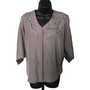 𝅺mm Couture by Miss Me Dolman Top Blouse Shirt